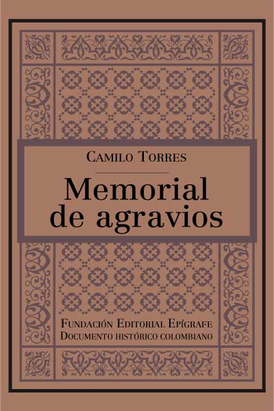 Title details for Memorial de agravios by Camilo Torres Tenorio - Wait list